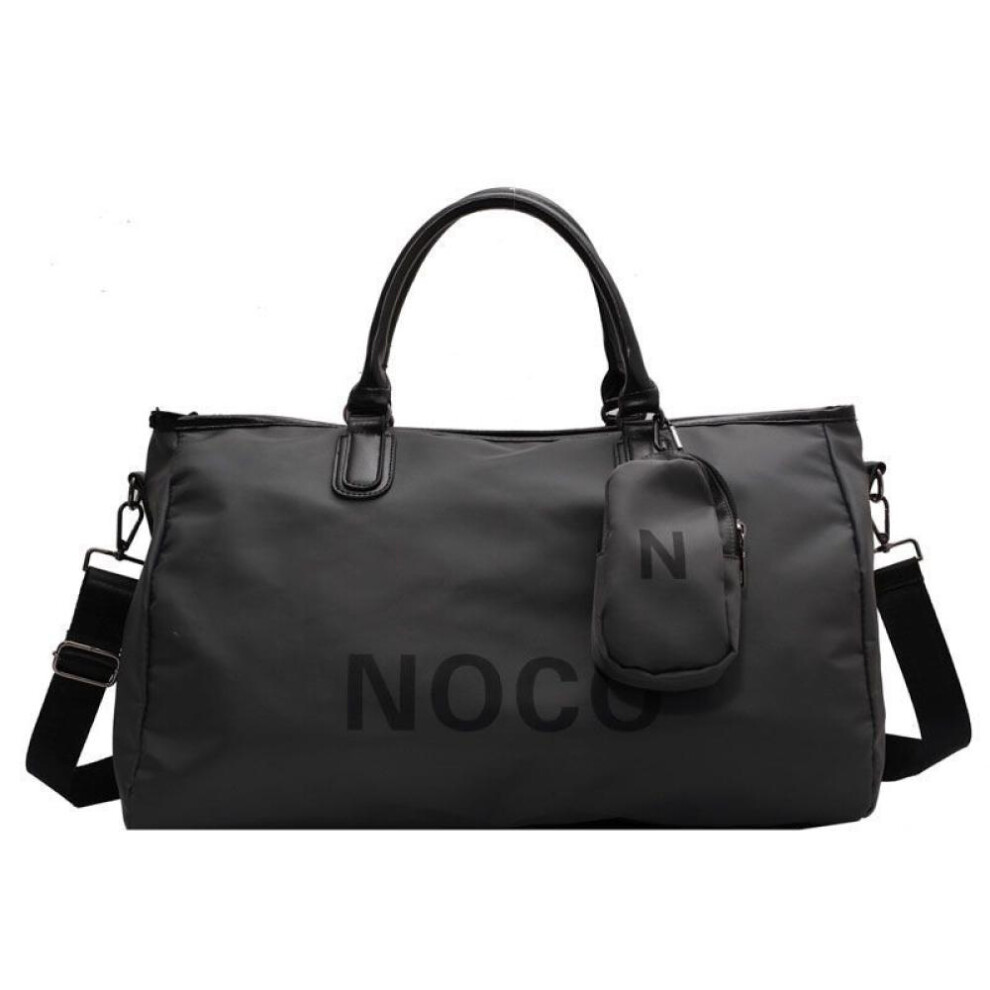 (grey, 49*25*28cm) Large Capacity Travel Bag Hand Luggage Bag Oxford Cloth Travel Bag Sports And Fitness Bag Short Distance Luggage Bag