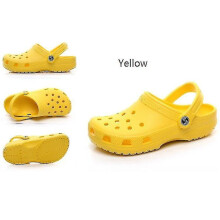 (45, Yellow) Unisex Garden Clogs Shoes
