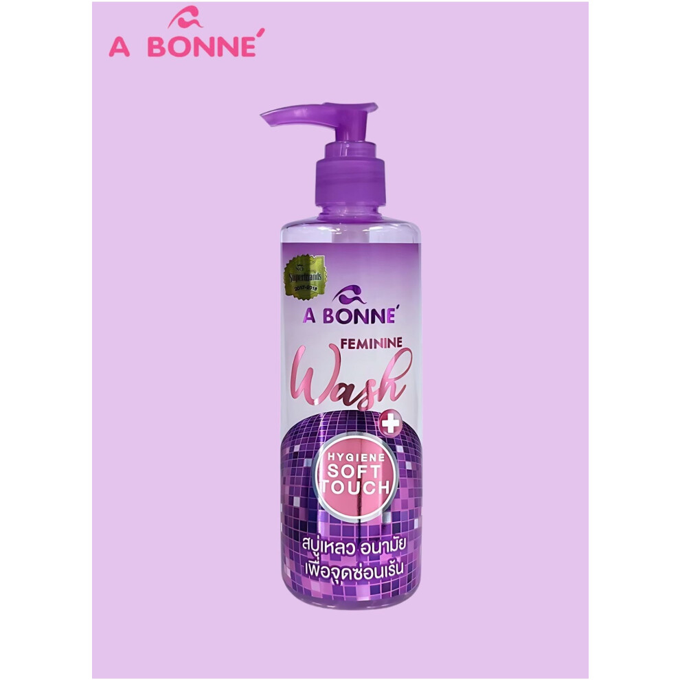 A BONNE Feminine Wash Hygiene Soft Touch 250ml | pH-Balanced | Gentle & Refreshing Intimate Cleanser for Daily Use