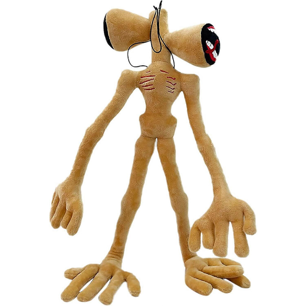 Doppelkopf PlüSch Spielzeug PlüSchpuppe Biegsam äNgstlich Monster Niedlich Dekorationen Weihnachten Geburtstag Party Kinder Geschenke 55Cm/21.65In-image