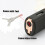 (Black) 420 Carbon Steel Cigar Cutter and Lighter Set. 3
