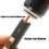 (Black) 420 Carbon Steel Cigar Cutter and Lighter Set. 7