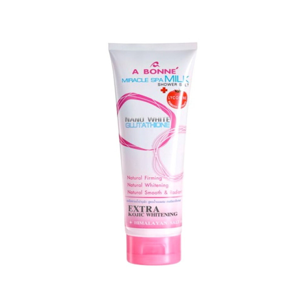 A BONNE Miracle SPA Milk Shower Salt 350g | Exfoliating & Nourishing Shower Scrub for Soft, Smooth, and Glowing Skin
