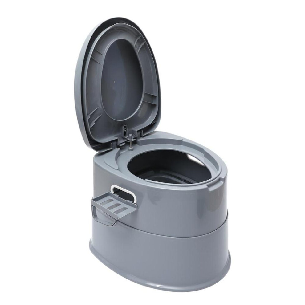 (grey) Portable Travel Toilet For Camping And Hiking Children Adult Mobile Toilet Outdoor Home Elderly Hospital Travel Boat Pregnant