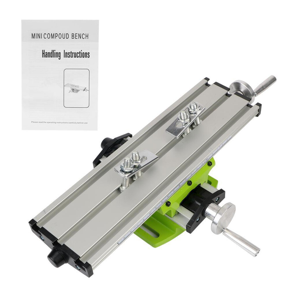 Working Table Cross Slide Table Drill Vise Fixture Mini Precision Milling Machine Worktable Adjustable X-y Axis For Mini Drill Multifunction