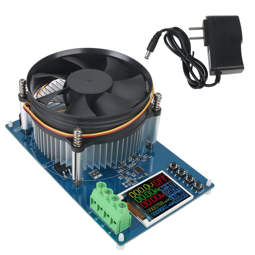Power Meter Load Charger Adjustable Testing Module US Plug Electronic Load 4-wire Lithium Battery Tester 150W 10A DC Digital Analyzer