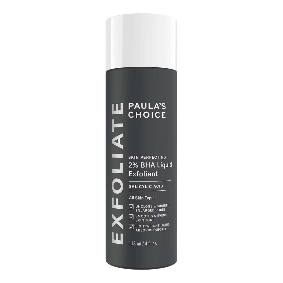 PAULA'S CHOICE Skin Perfecting 2% BHA Liquid Exfoliant Unclogs Pores & Reduces Breakouts for Clear, Smooth Skin