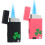 (Black & Powder) 2 Pack Mini Jet Flame Lighter 1