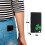 (Black & White) 2 Pack Mini Jet Flame Lighter 7