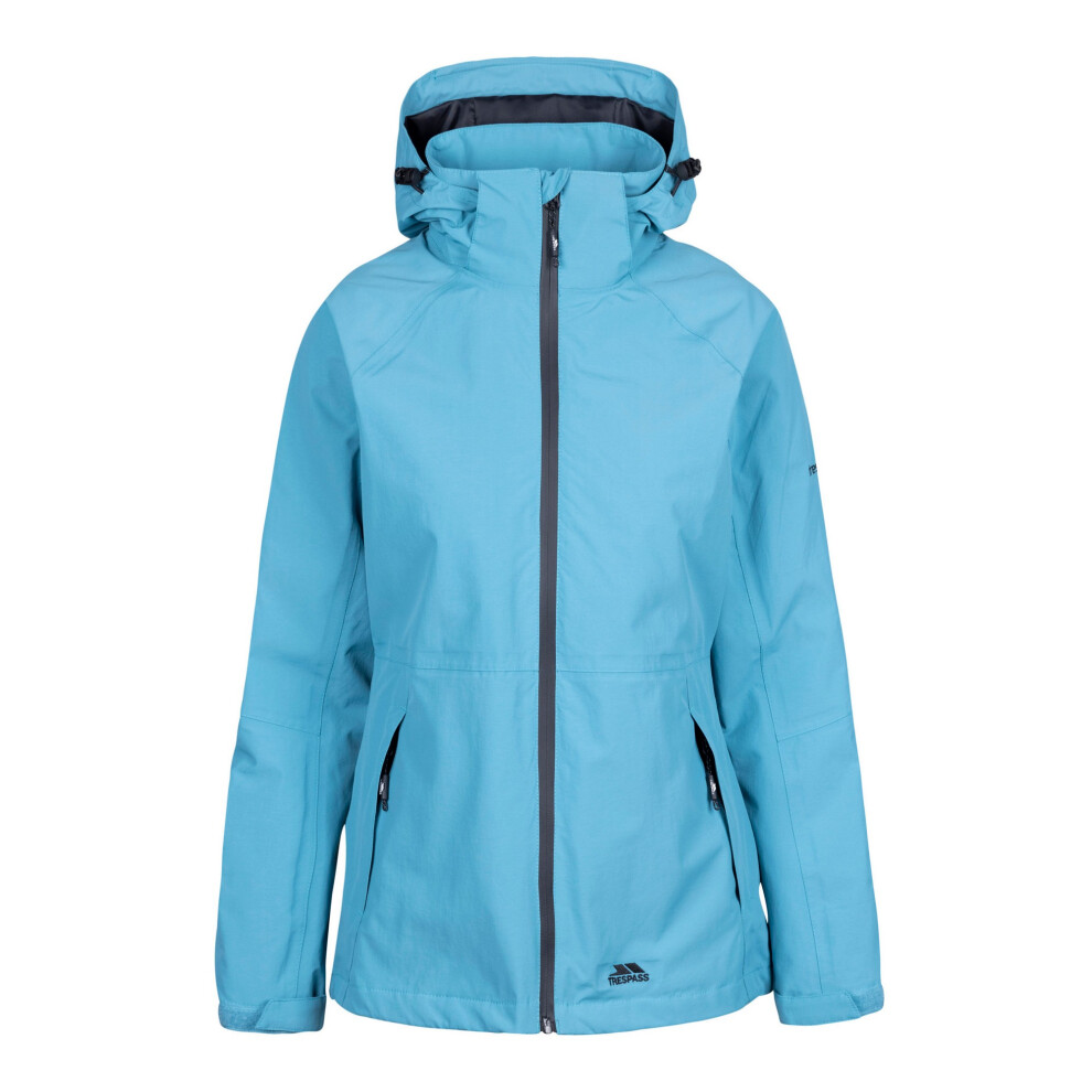 (XXL, Storm Blue) Trespass Womens/Ladies Tilbury TP75 Waterproof Jacket