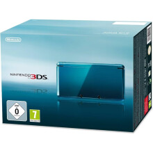 Nintendo 3DS Handheld Console - Aqua Blue - turquoise BOXED - Refurbished