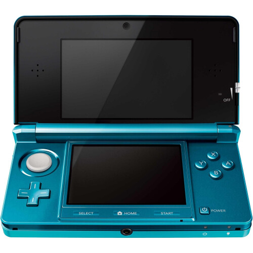 Refurbished Nintendo Nintendo 3DS Handheld Console - Aqua Blue - turquoise BOXED 2