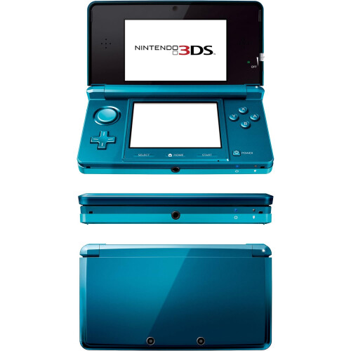 Refurbished Nintendo Nintendo 3DS Handheld Console - Aqua Blue - turquoise BOXED 1
