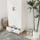 URBN Living (White) DEVON 180cm Modern Wardrobe 2 Door 2 Drawer Bedroom Storage with Hanging Rail 5