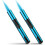 (Blue) 6.0 inch Gas Lighter with Visible Fuel Window 1