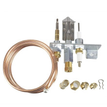Falcon Natural Gas Pilot Assembly 3 Way Flame Pilot Burner C/W Thermocouple & Ignitor