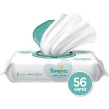 Pampers Wipes Sensitive - 56 Count (Pack of 2)