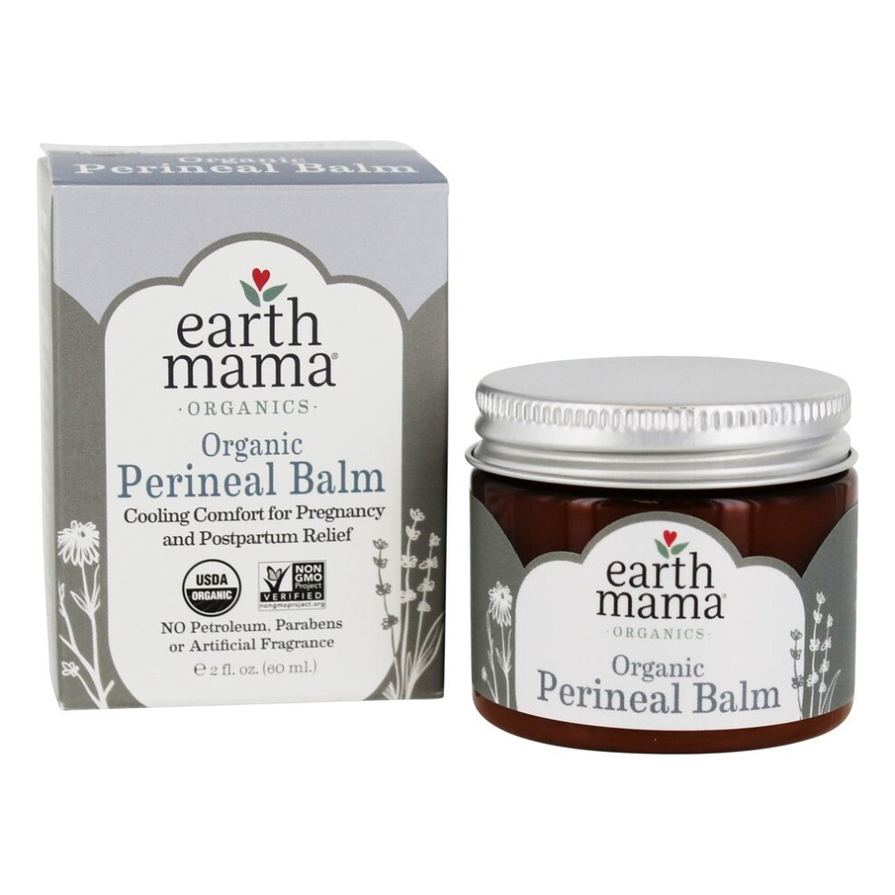 Earth Mama Perineal Balm For Pregnancy And Postpartum Relief - 2Fl. Oz