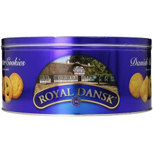 Kelsen Royal Dansk Danish Butter Biscuits 100% Pure Butter Cookies - 1.8 Kg Tin