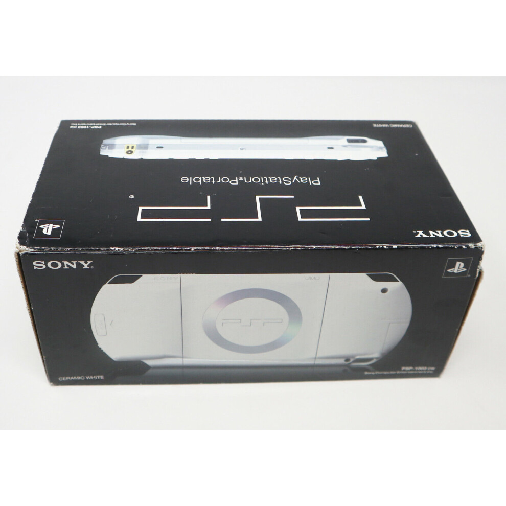 Ice White PSP - PlayStation Portable Handheld Console 1003 cw