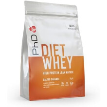 Phd Diet Whey Protein Powder Low Sugar Low Fat High Protein with Added CLA L-Carnitine and Green Tea Extract High in 100% Recyclable 2 kg Bag