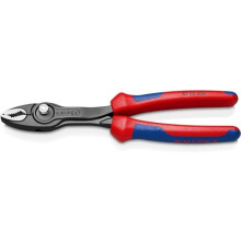 Twingrip Slip Joint Pliers, 200 mm, 4-22 mm, Front Grip and Side Grip Function, Box Joint with Push Button, Gripping Pliers, 82 02 200