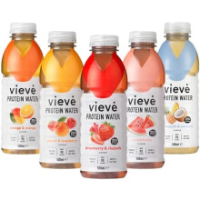 Vieve Protein Water 10x500ml - Mixed Variety Flavour Pack 20g Protein, Sugar Free Fat Free Protein Powders & Shakes 10 Pack (2 per Flavour)