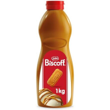 Biscoff - Sweet Spread Topping - Caramelised biscuit flavor - Vegan - No colours or added flavours - 1L, Packaging May Vary