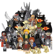 18PCS Lord of the Rings Minifigures Toys