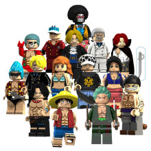 (15pcs-A) 15PCS One Piece Collection Collection Minifigures Toys Gift
