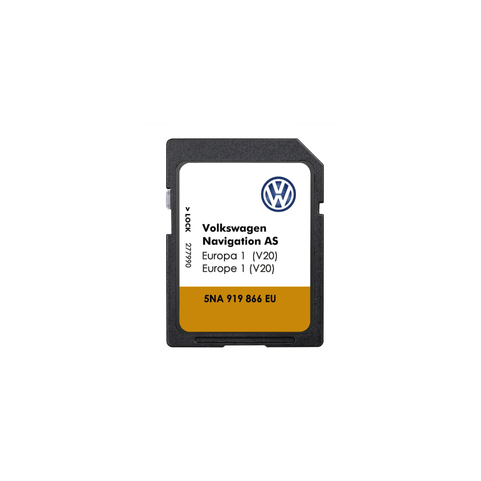 VW (AS) V20 2024 / 2025 MIB2 Discover Media Sat Nav SD Card Map Update