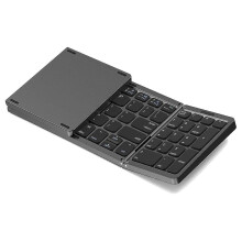 Foldable Bluetooth Keyboard, Usb Rechargeable Wireless Keyboard For Ios, Android, Windows Pc Laptop -ys