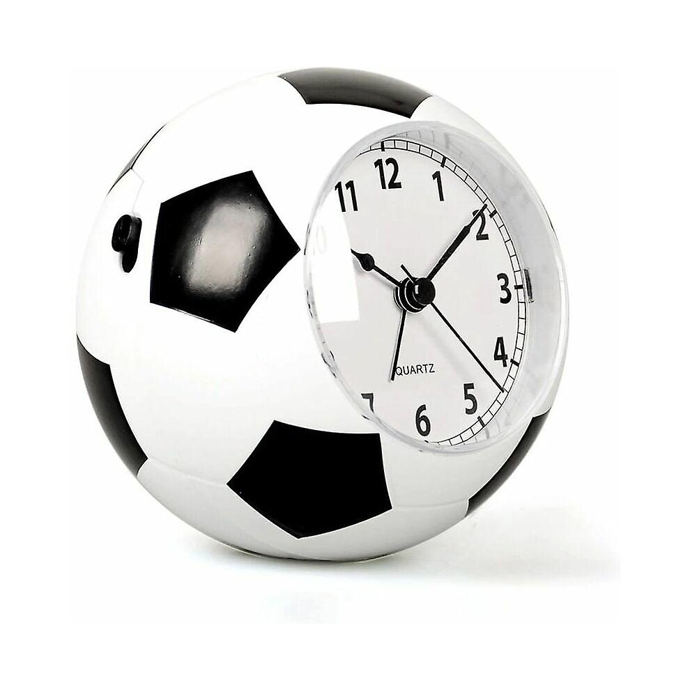 Children's Alarm Clock, Football Design, Alarm Clock, Bedside Table, Creative Musical Alarm Clock, Football Look, Battery Powered, Gift For Boys And G