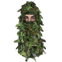 Camouflage Leafy Hat 3d Full Face Mask Headwear Turkey Camo Hunter Hunting Accessories