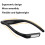 (Black) Usb Hanging Neck Lamp Table Lamp 2