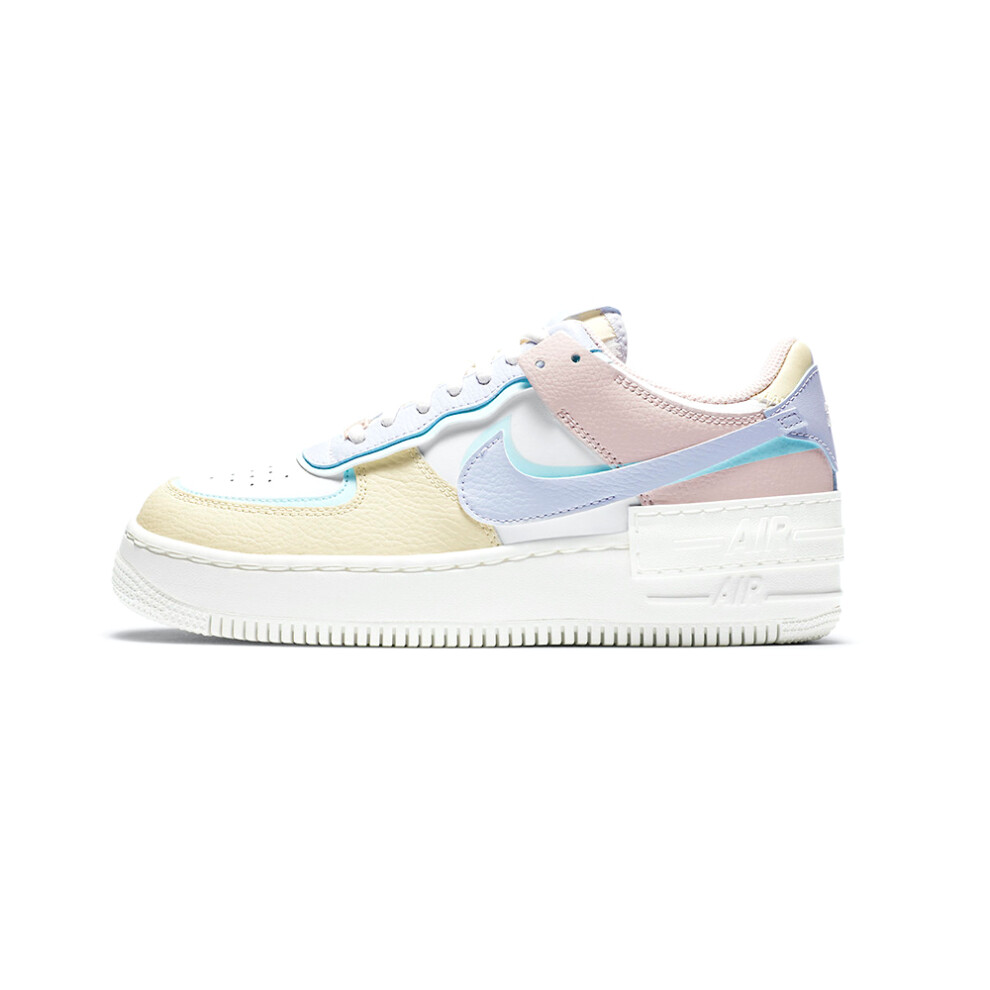 (UK4=EUR37.5=23.5CM) Nike Air Force 1 Shadow 'Pastel' CI0919-106 Women's Shoes