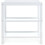 Obaby Obaby Open Changing Unit (White) 2
