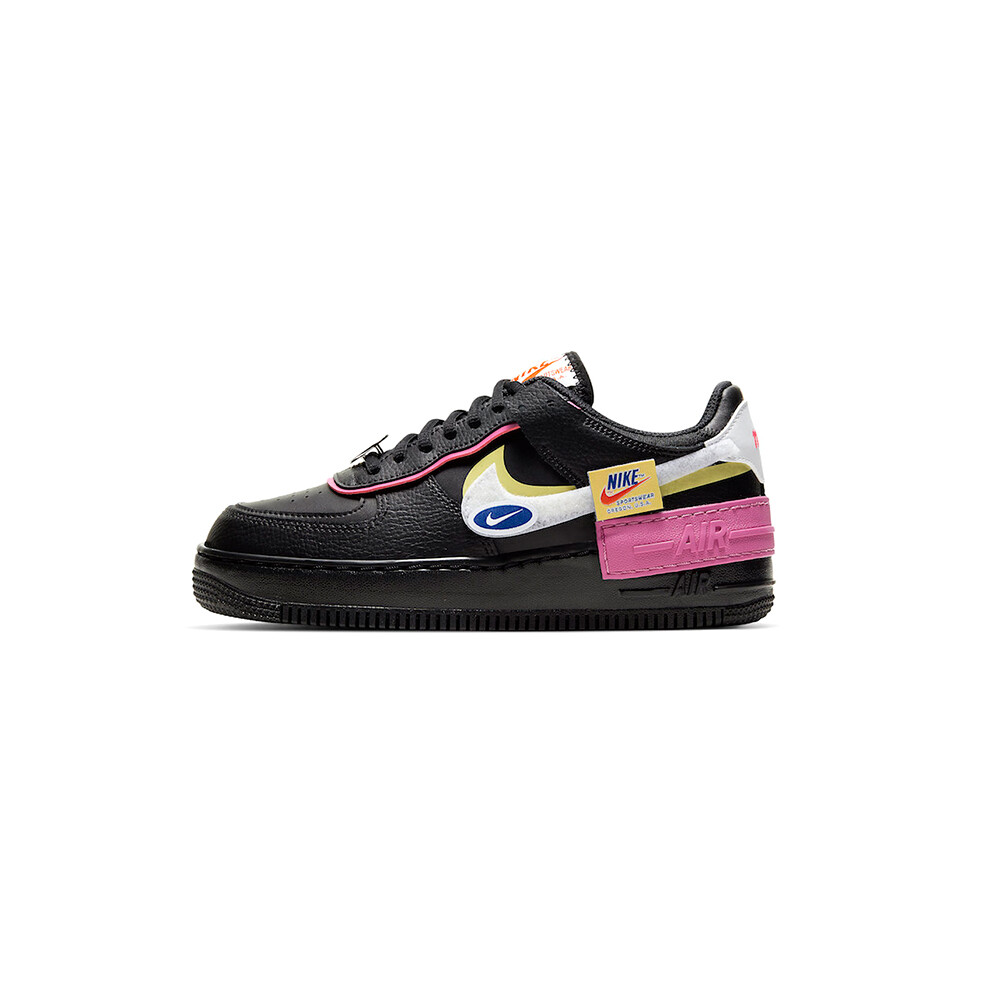 (UK3.5/EUR36.5/23CM) Nike Air Force 1 Shadow CU4743-001 Women's Boy Shoes Trainers