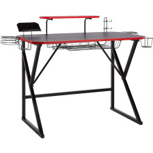 Amazon - Gaming Desk, Storage for Controller, Headphone and Speaker
