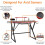 Amazon Amazon - Gaming Desk, Storage for Controller, Headphone and Speaker 4