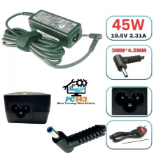 HP LAPTOP CHARGER BLUE TIP 19.5V - 2.31A 45W WITH POWER LEAD - Refurbished