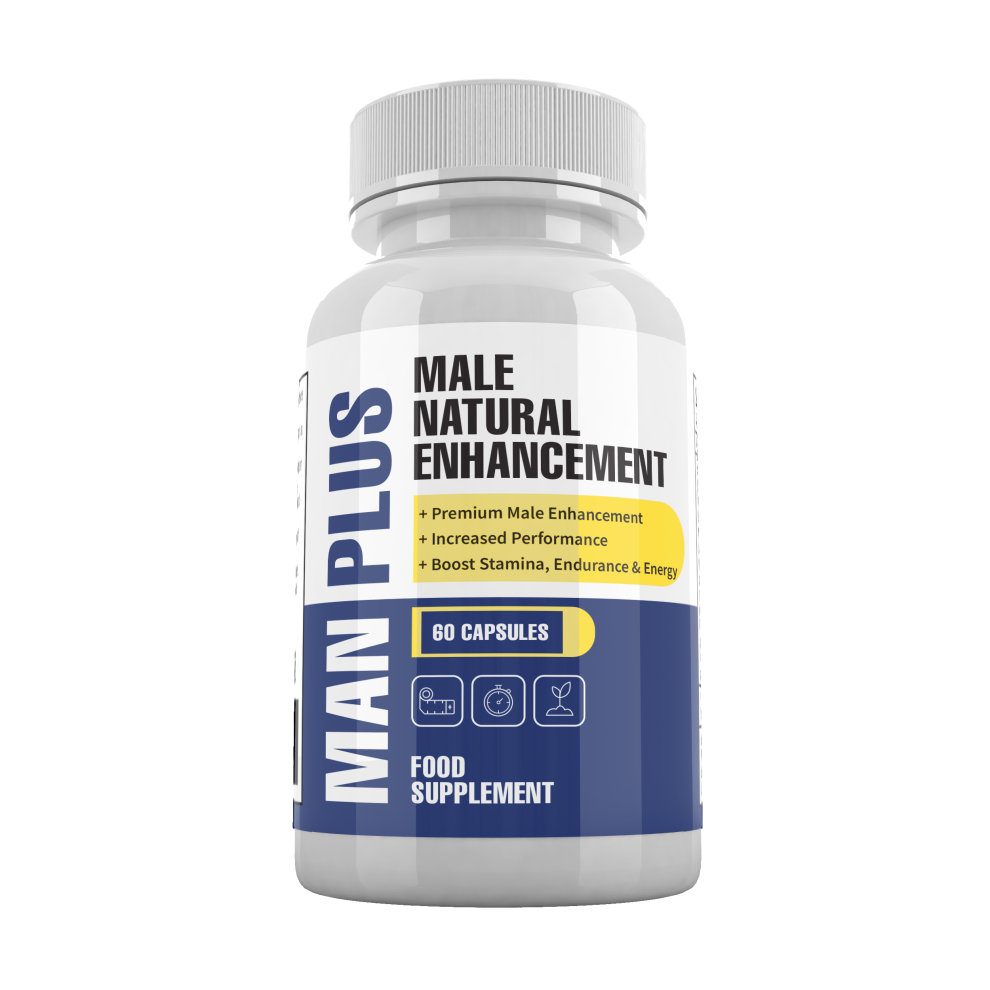 Man Plus Male Natural Enhancement 60 Capsules