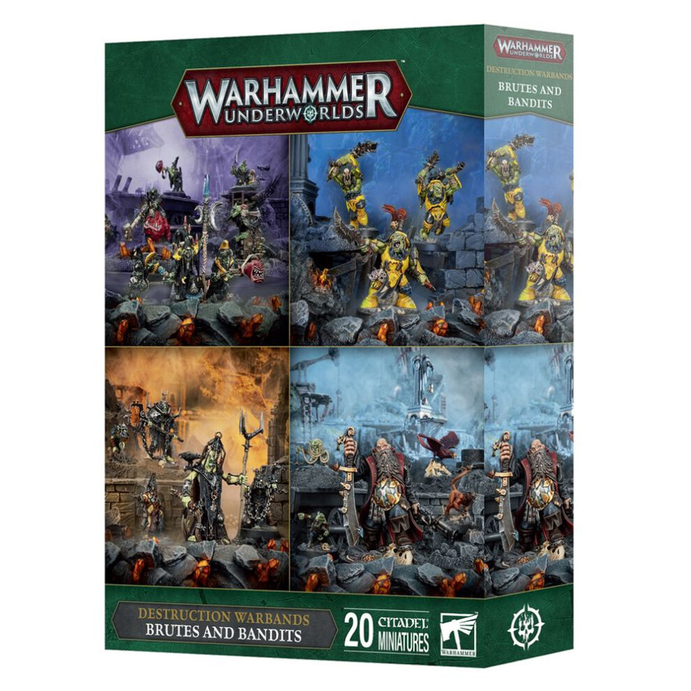 Games Workshop Warhammer Underworlds: Warbands - Brutes and Bandits 34-007