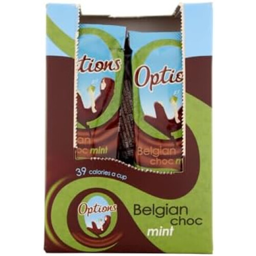 Twinings Options Belgian Mint Chocolate Sachets - Pack of 30 1