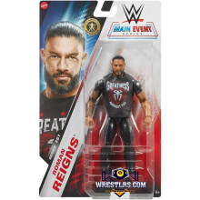 Mattel WWE Roman Reigns Action Figure, Serie Main Event #151, 6 pollici, 10 punti di articolazione