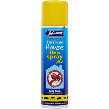 Johnsons Extra guard Household Flea Spray Plus 250ml,WHITE