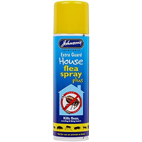 Johnson's Baby Johnsons Extra guard Household Flea Spray Plus 250ml,WHITE