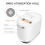 (White) Intelligent Induction Sterilizer Double Sprayer Atomization Disnfection Free Punch Alcohol Spray 2