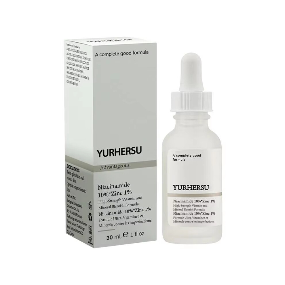 Niacinamide 10% Zinc 1% Moisturizing Brightening Facial Essence 30ml