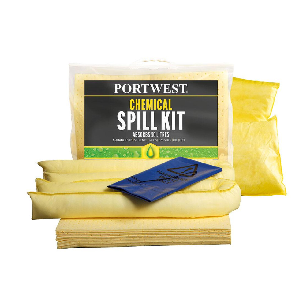 Portwest 50L Chemical Spill Kit